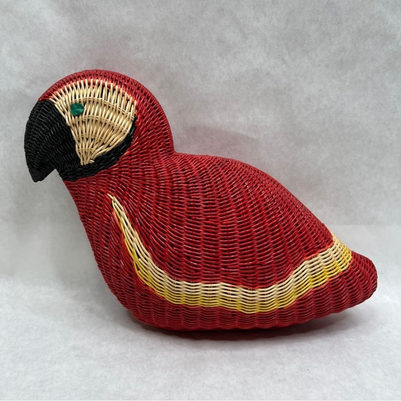 SERPUI Macaw Wicker Crossbody / Clutch Bag - Picture 9 of 16